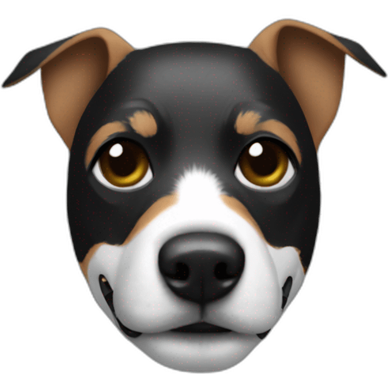 jack russell wear batman mask emoji