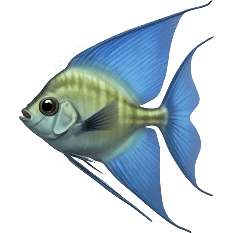 Smokey Blue pterophyllum scalare emoji