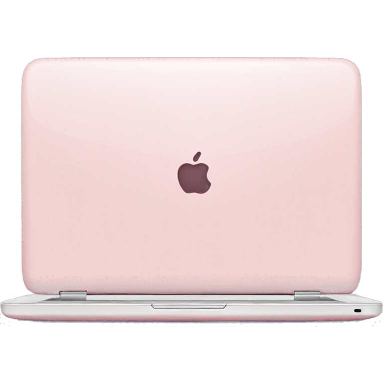 Light pink laptop emoji