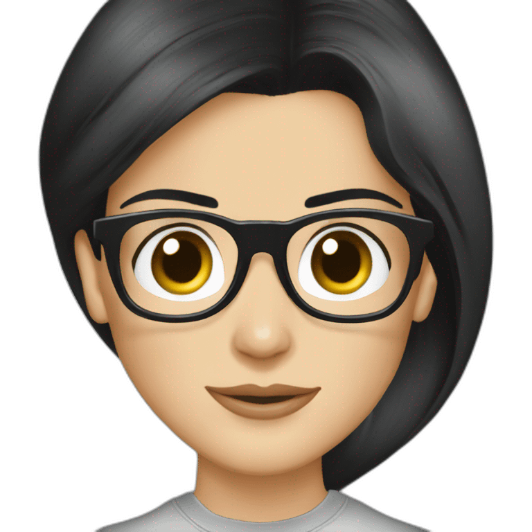 demi moore cartoon wearing tee emoji