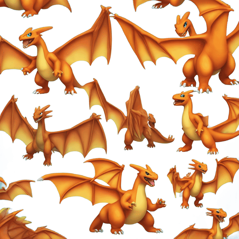 Charizard pokemon emoji