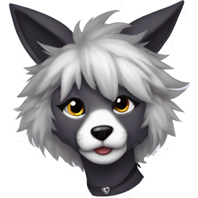 Edgy anthro furry by Falvie, AngieWolf emoji