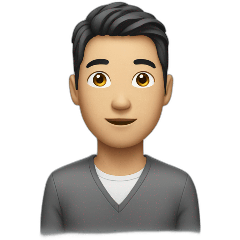 An asian male in new york emoji