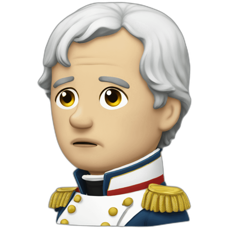 sad napoleon emoji