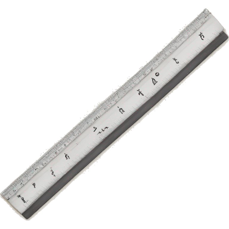 ruler for mesuring instrument emoji