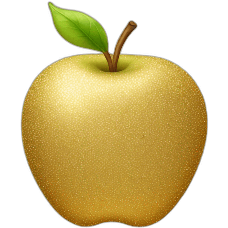 gold apple emoji