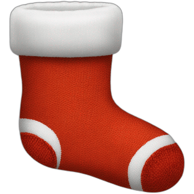 christmas sock emoji