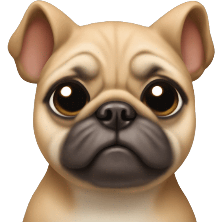 Squirrel pug emoji