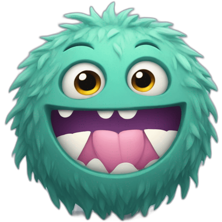 Snuggly monster  emoji