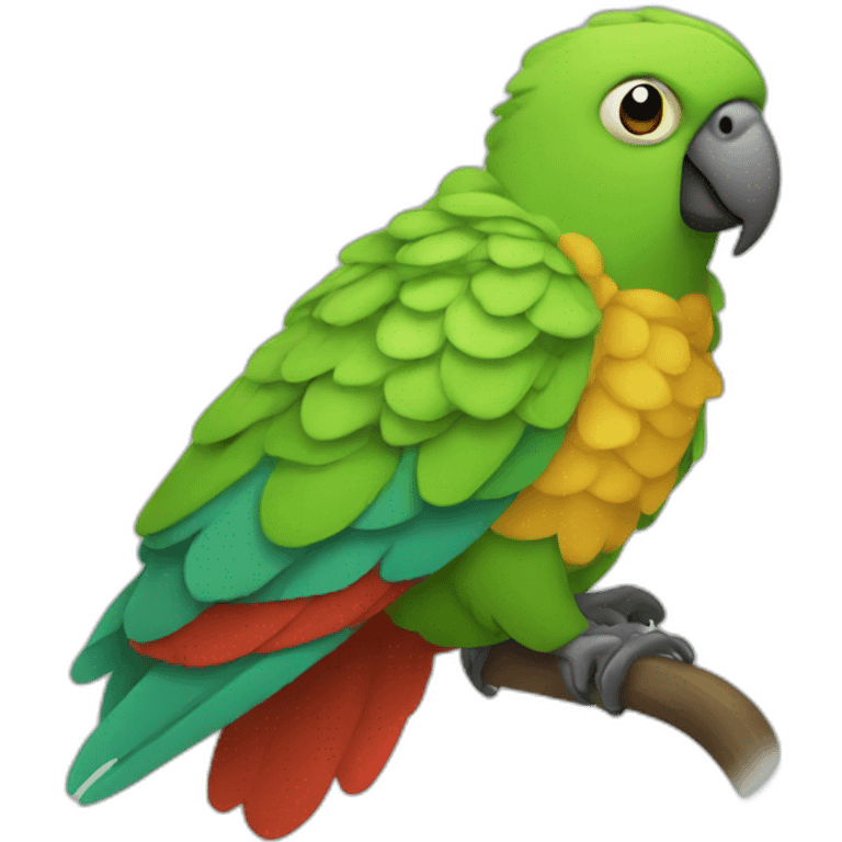 slack parrot in a blanket emoji