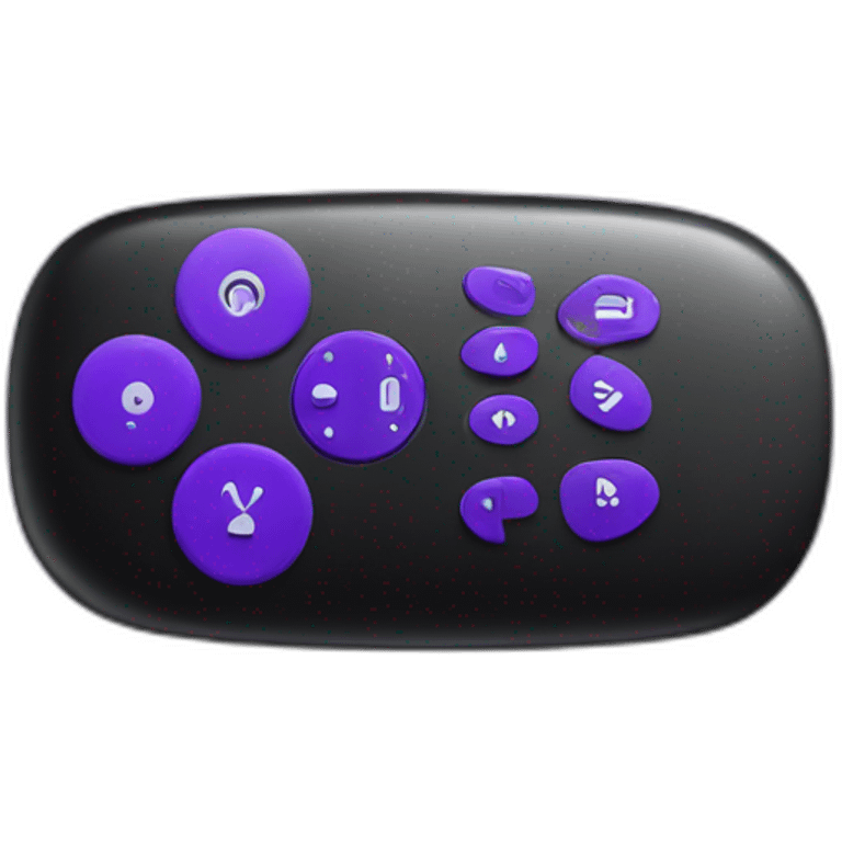 black roku remote emoji