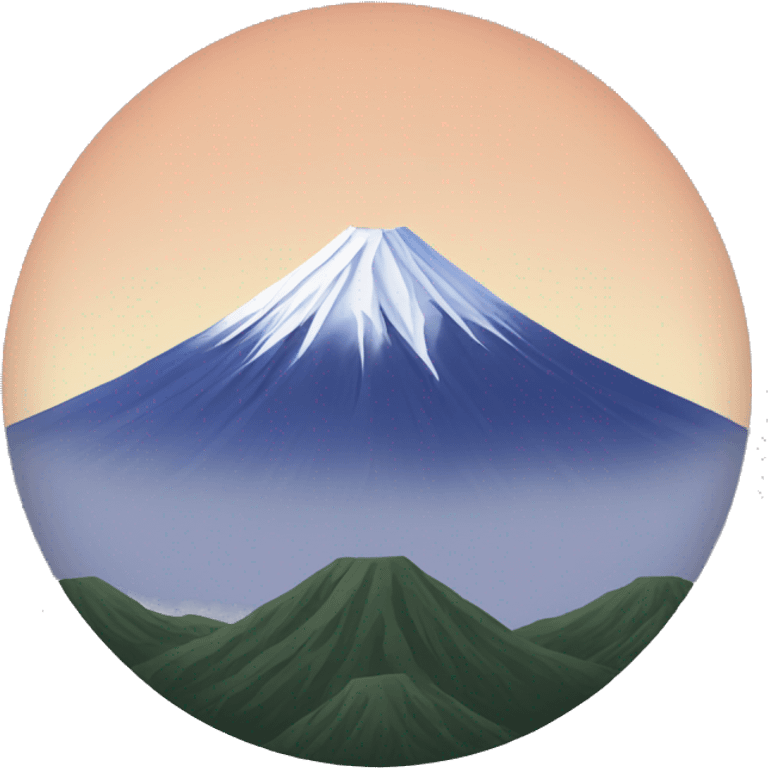 Mount Fuji emoji