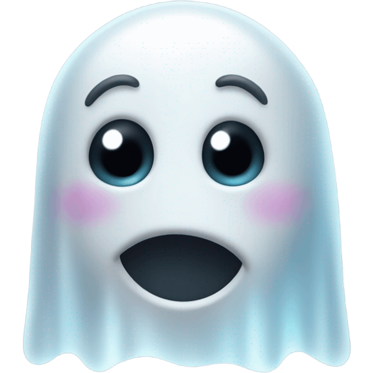 Cute ghost emoji