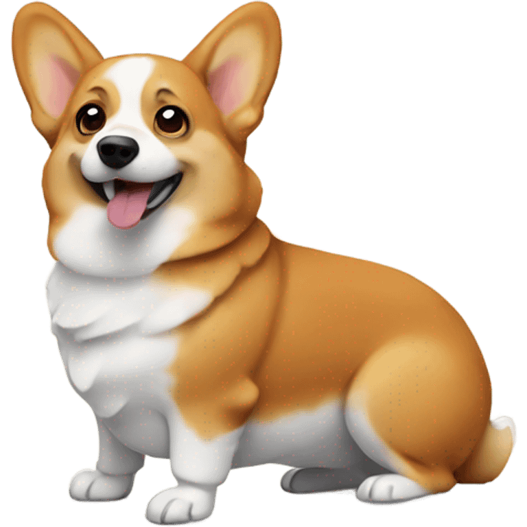 Hungry corgi emoji