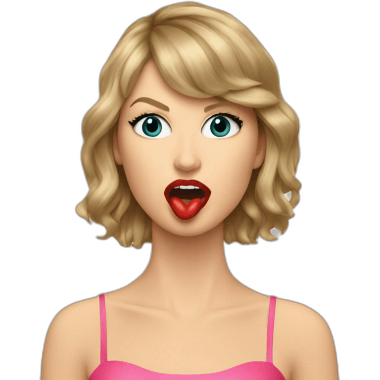 taylor-swift-mouth-bbc emoji