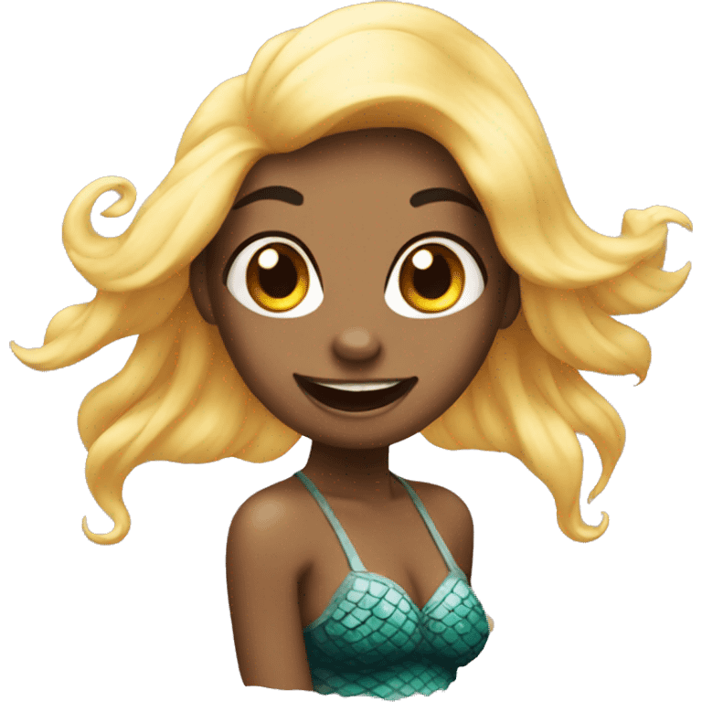 Crazy mermaid  emoji