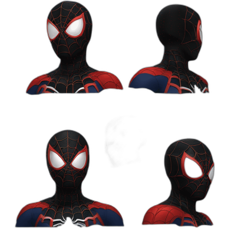 Spider-man miles morales  emoji