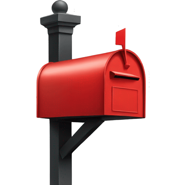 red mailbox emoji