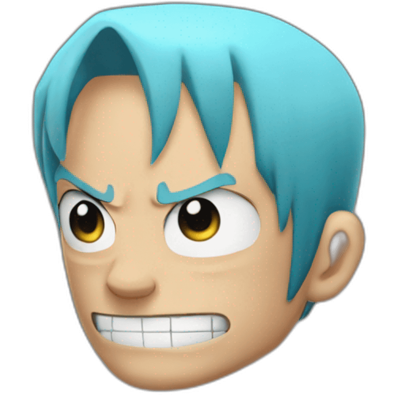 Franky from One Piece emoji