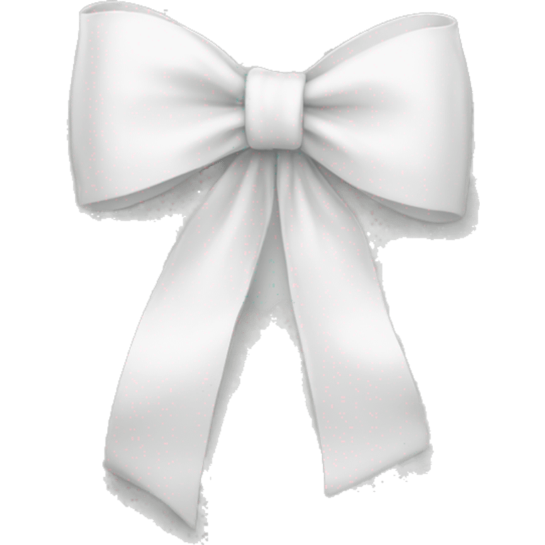 white bow emoji