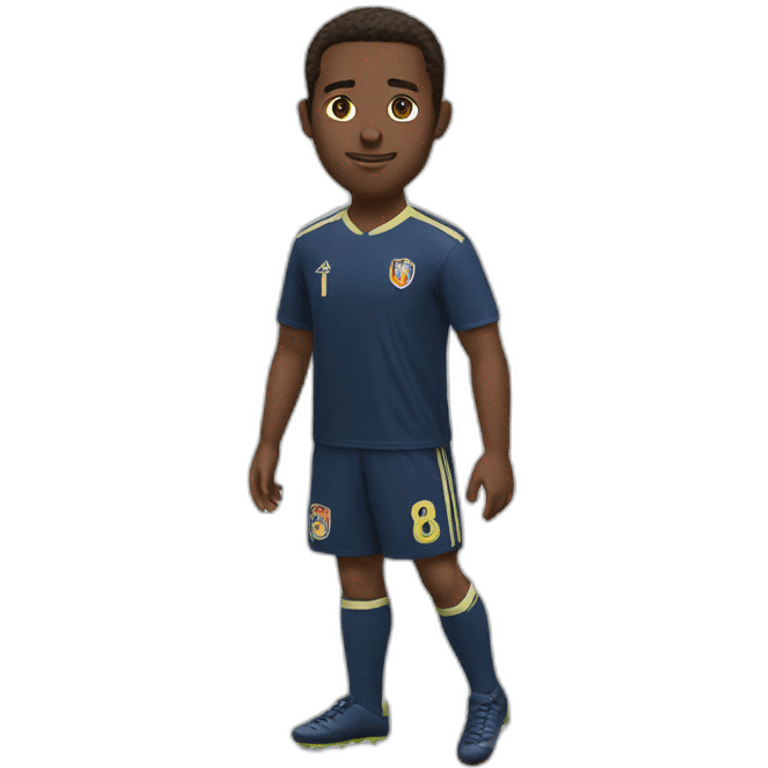 Jouer de foot emoji