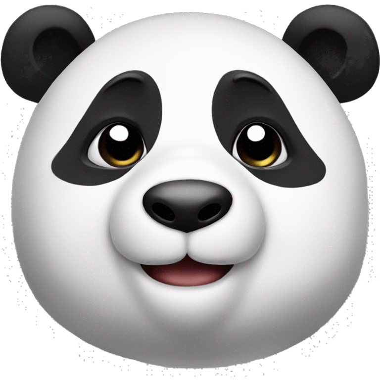 Panda in love emoji