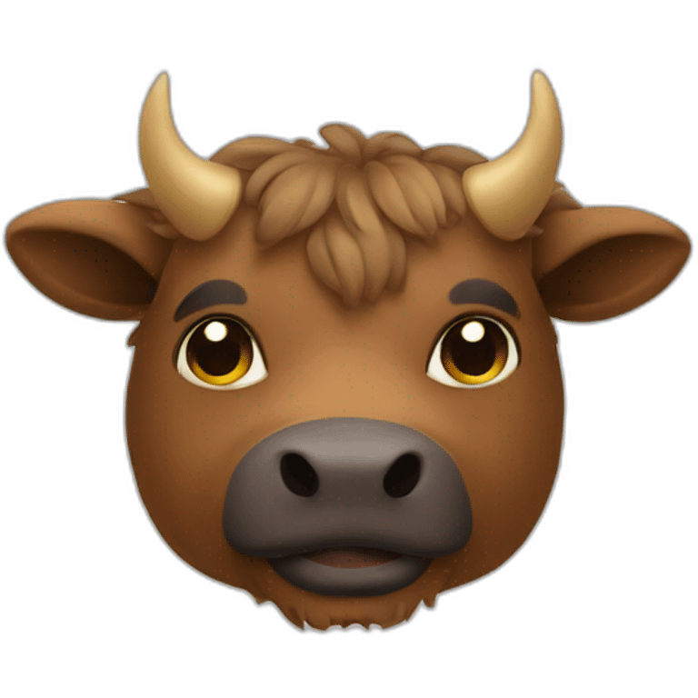 Torito de petate tradicional emoji