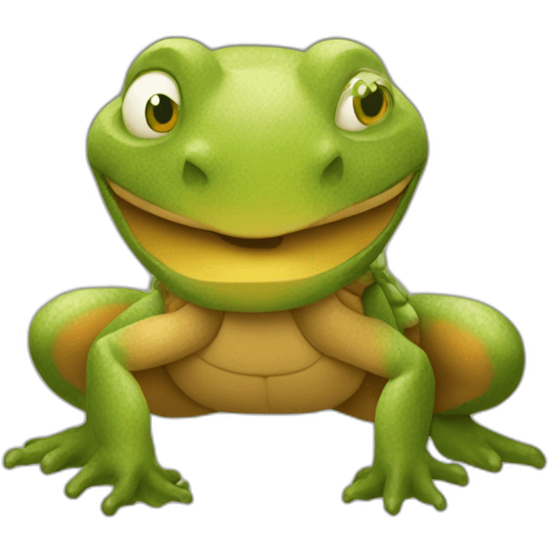 Tortu mélange écureuil emoji