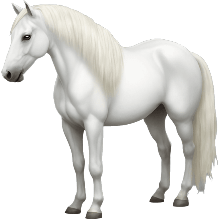 White horse diety emoji