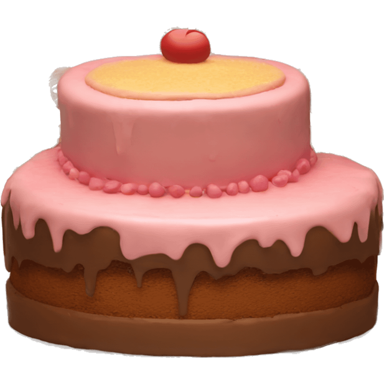 Rude cake funny  emoji