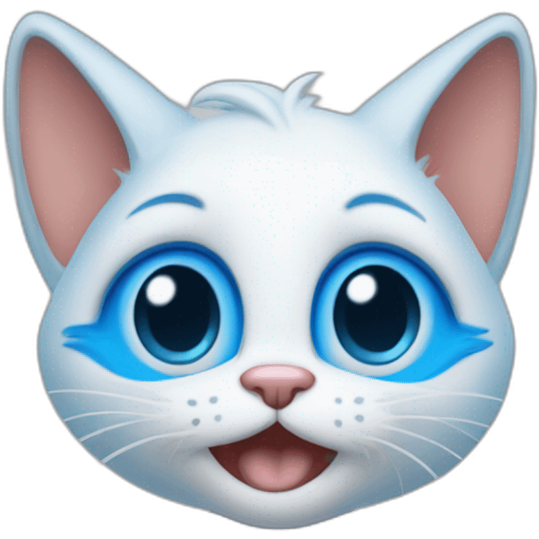 Smurfs cat emoji