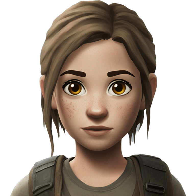 Ellie Williams in the last of us part two  emoji