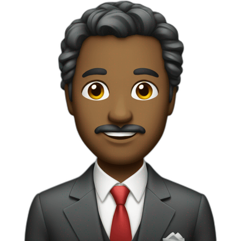 rich businessman emoji