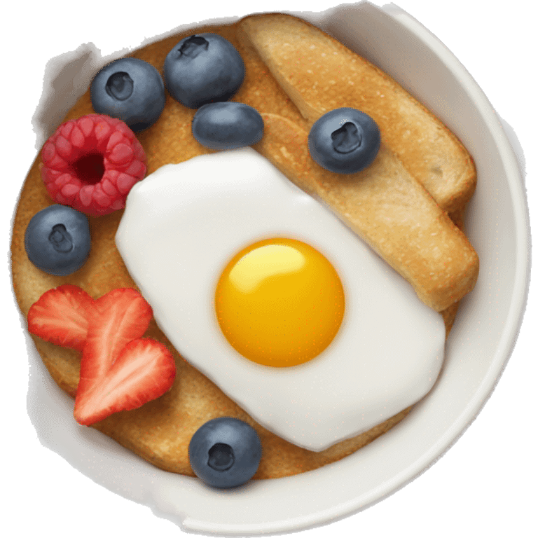 Breakfast bowl emoji