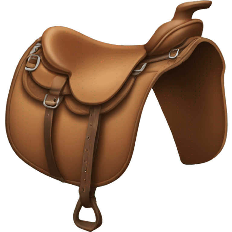 Horse saddle emoji