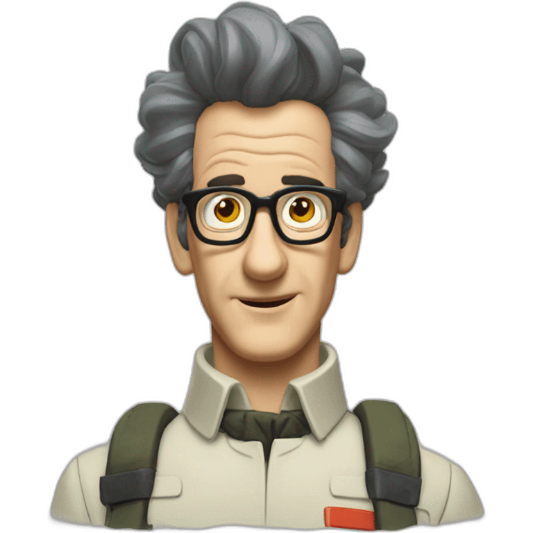 Egon Spangler ghostbusters emoji