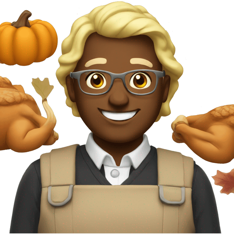 happy thanksgiving  emoji