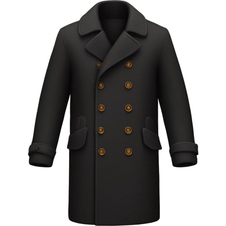 Black vintage MAC coat  emoji