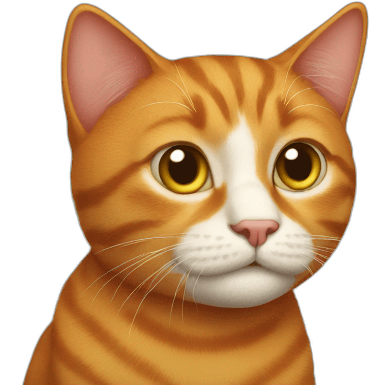 Ginger cat emoji