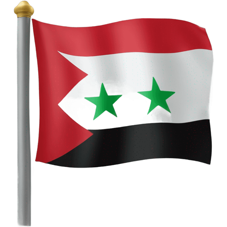 Syria new flag  emoji