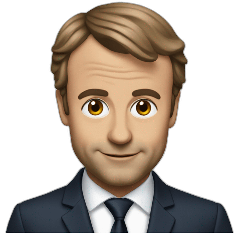 Emanuel Macron  emoji