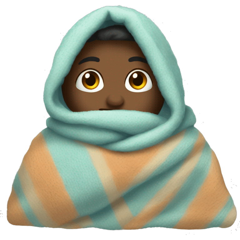 Cozy blanket  emoji