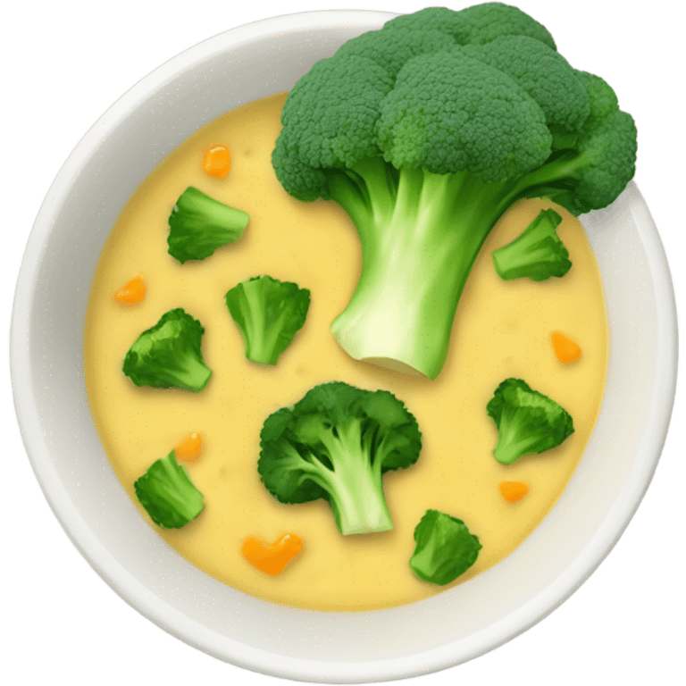 broccoli cheddar soup emoji