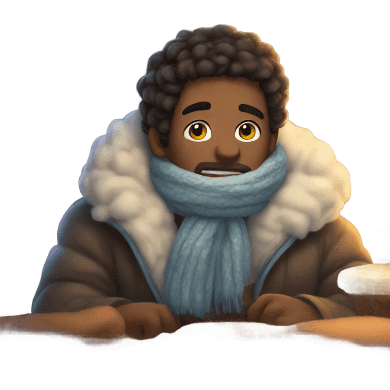 Cozy winter  emoji