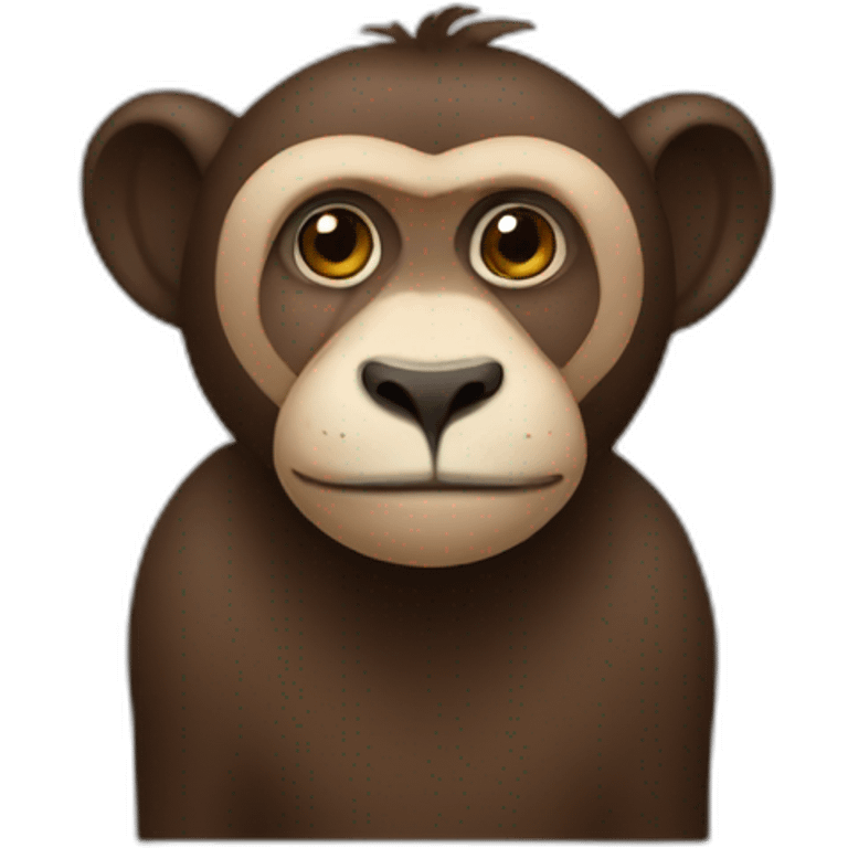 Singe animal emoji