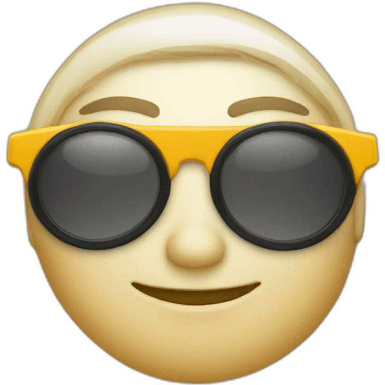 lunette de soleil emoji