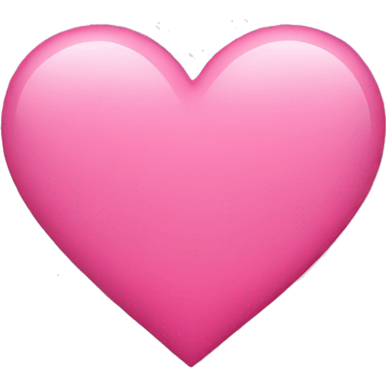 Pink heart emoji