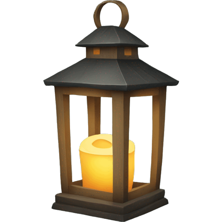 Christmas lantern emoji