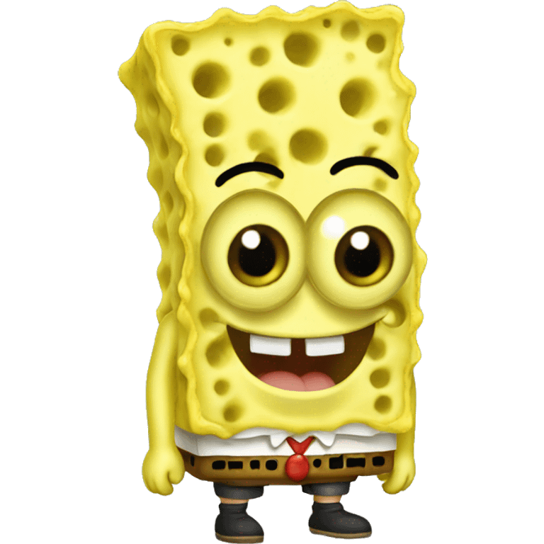 cute baby sponge bob emoji