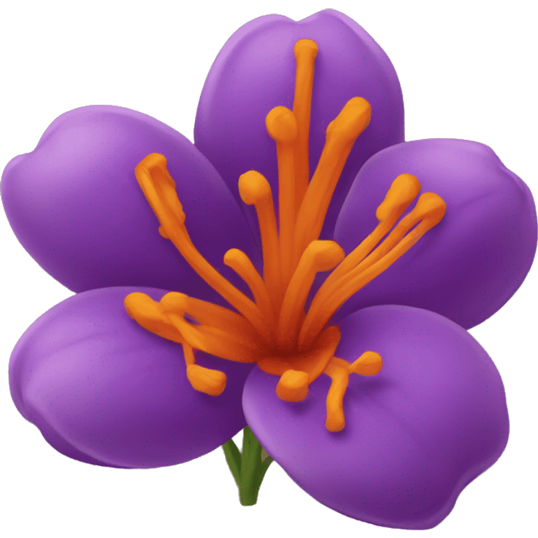 saffron flower emoji